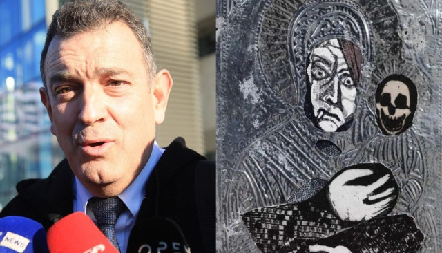 Βανδαλισμός στην Εθνική Πινακοθήκη: Ο βουλευτής Παπαδόπουλος υπέβαλε και μήνυση σε αστυνομικούς