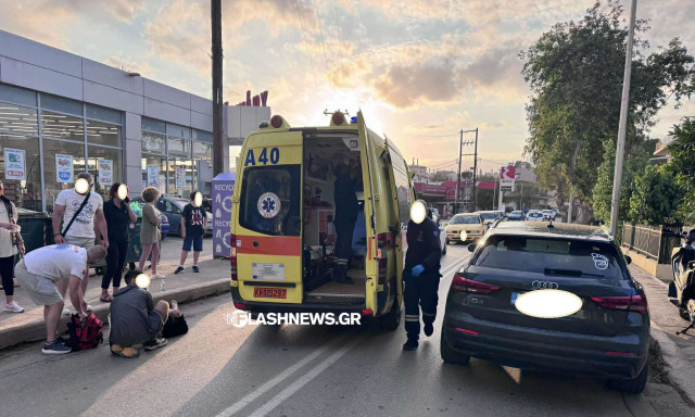 Χανιά: Λαχτάρησαν στη λεωφόρο Σούδας με ηλικιωμένη που έπεσε στο οδόστρωμα