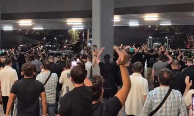 Παναθηναϊκός AKTOR: Υποδοχή στο ΟΑΚΑ από 1.000 φιλάθλους - Αποθέωσαν Αταμάν και ομάδα