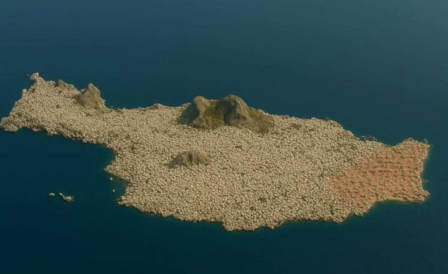 Πως θα ήταν η Κρήτη με 7.812.923 αιγοπρόβατα — Εικόνα από τεχνητή νοημοσύνη