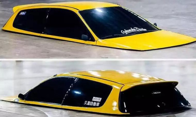 Αυτό είναι το πιο… χαμηλό αυτοκίνητο στον κόσμο – Δεν έχει ούτε τιμόνι, ούτε τροχούς