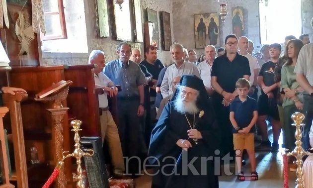Στο Ηράκλειο ο Αρχιεπίσκοπος Σινά – Συγκινητικό μήνυμα από τον εκπρόσωπο της Μονής Πορφύριο