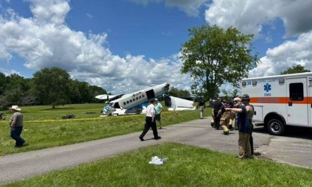 ΗΠΑ: Αεροσκάφος που μετέφερε 20 επιβάτες συνετρίβη στην πολιτεία Τενεσί