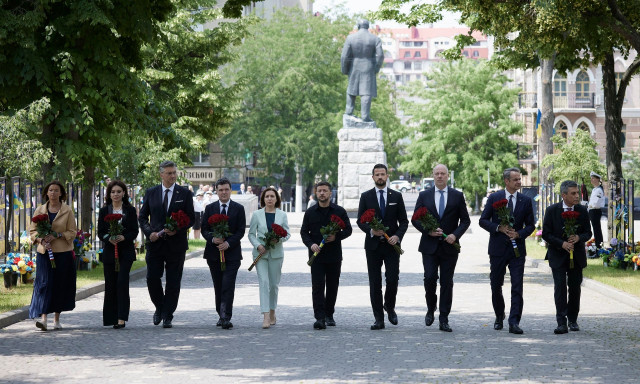 Μητσοτάκης: Η Οδησσός σύμβολο αντίστασης των Ουκρανών -  Tο μήνυμα στην Τουρκία για το SAFE