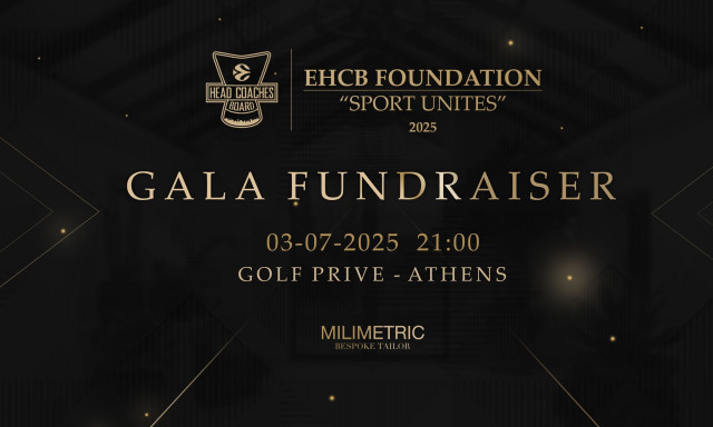 H Ένωση Προπονητών της Ευρωλίγκας παρουσιάζει το Ίδρυμά της και το φιλανθρωπικό Γκαλά της EHCB