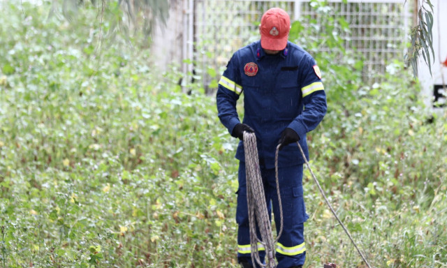 Σορός άνδρα εντοπίστηκε κατά την κατάσβεση φωτιάς στις Σέρρες