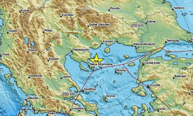 Σεισμός στο Άγιον Όρος