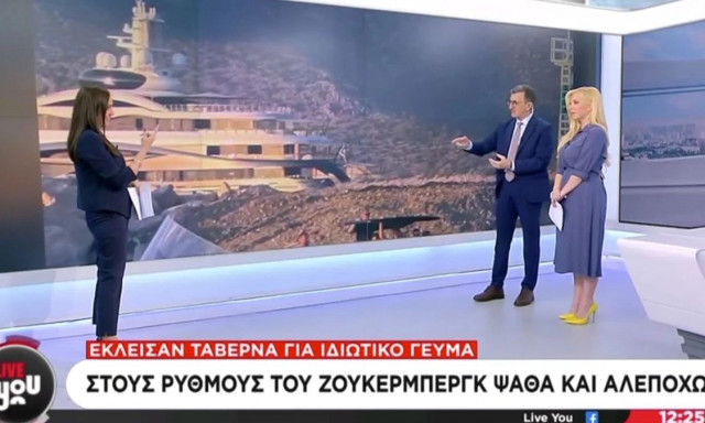 Πορτοσάλτε: Σαρδέλα και τσίπουρο στην θαλαμηγό του Ζούκερμπεργκ (vid)