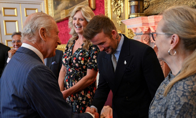 Ντέιβιντ Μπέκαμ: Χρίστηκε ιππότης από τον Βασιλιά Κάρολο