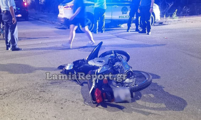 Λαμία: Έχασε τη μάχη για τη ζωή του 16χρονος μετά από τροχαίο με μηχανή