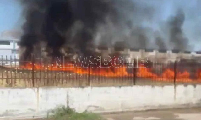 Μεγάλη φωτιά στον Ασπρόπυργο - Βίντεο ντοκουμέντο από το σημείο