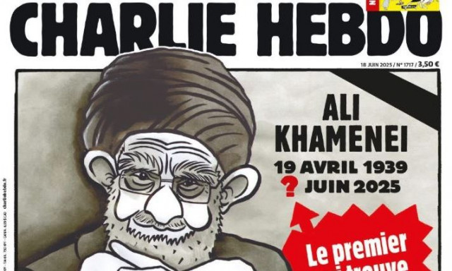 Charlie Hebdo: «Βρείτε πότε θα πεθάνει ο Χαμενεΐ και κερδίστε... ένα ταξίδι στην Τεχεράνη»