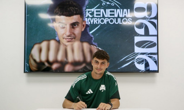 Μεταγραφές, Παναθηναϊκός: «Έδεσε» Κυριόπουλο μέχρι το 2028