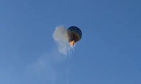 Βραζιλία: Αερόστατο με 22 επιβαίνοντες συνετρίβη - Έπιασε φωτιά στον αέρα - 8 νεκροί