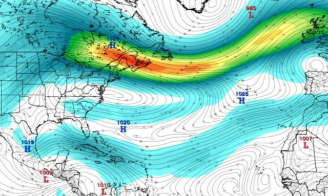 Καιρός: Το Jet Stream καθορίζει τις συνθήκες του φετινού καλοκαιριού – Πώς θα είναι μέχρι τον Ιούλιο