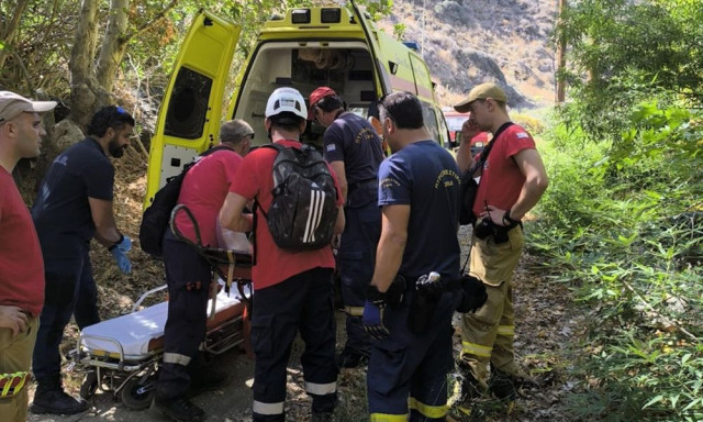 Κρήτη: Τουρίστας τραυματίστηκε στο φαράγγι του Ρίχτη