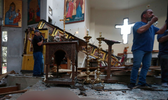 Reuters: Βομβιστής αυτοκτονίας ανατινάχθηκε σε εκκλησία στη Δαμασκό