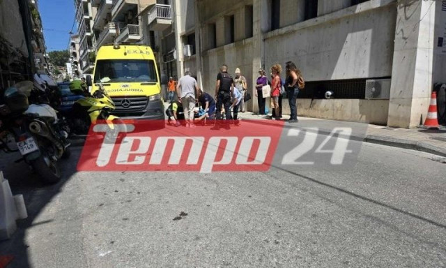 Πάτρα: Αστυνομικός παρασύρθηκε από αυτοκίνητο στην Ερμού