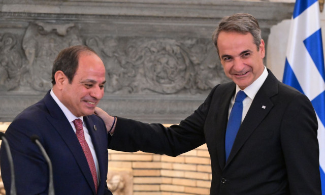 Τηλεφωνική επικοινωνία Μητσοτάκη - Αλ Σίσι: Συζήτηση για τον πόλεμο Ισραήλ - Ιράν και τη Μονή Σινά