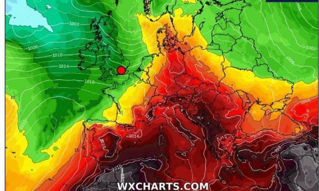 Καιρός: Εφιαλτική πρόβλεψη του GFS για την Ελλάδα - Πότε έρχονται... 45άρια!