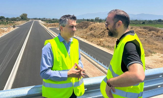 Δήμας: Μέχρι τέλη Ιουλίου σε κυκλοφορία τα πρώτα 65 χλμ. του αυτοκινητόδρομου Πάτρα – Πύργος