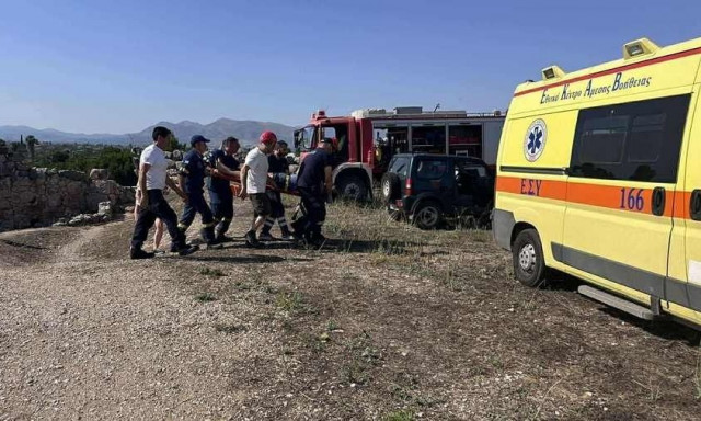 Αργολίδα: Επιχείρηση διάσωσης τουρίστα που έπεσε σε πηγάδι σε αρχαιολογικό χώρο