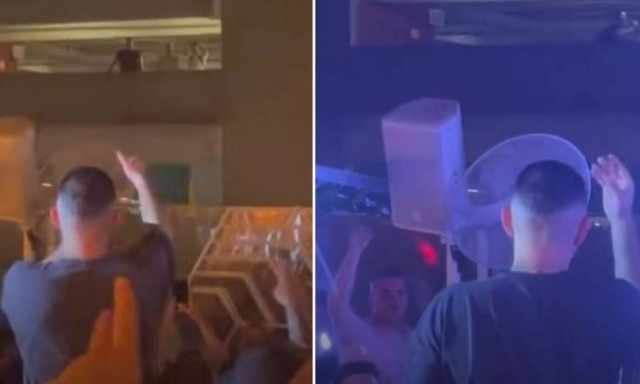 Toquel: Kέρασε ποτά και είσοδο σε θαυμαστές που τον άκουγαν από το απέναντι πάρκινγκ