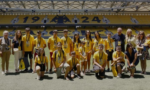 AEK: Φιλοξένησε στην «OPAP Arena» μαθητές από τα ελληνόφωνα χωριά της Κάτω Ιταλίας