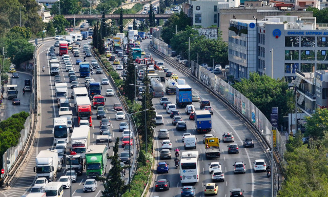 Κίνηση τώρα: «Έμφραγμα» σε Κηφισό και Κηφισίας - Μεγάλες καθυστερήσεις σε Αττική Οδό