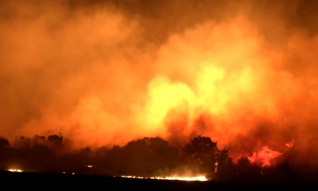 Πυρκαγιές στη Θεσσαλονίκη: Σε εξέλιξη μέτωπα σε Ευαγγελισμό, Προφήτη και Λουτρά Λαγκαδά