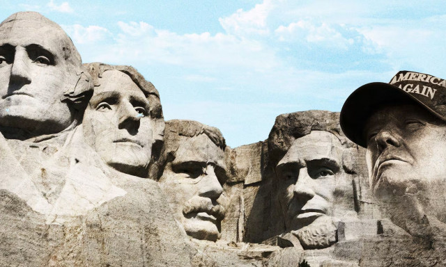 Μπορεί ή όχι να προστεθεί ο Ντόναλντ Τραμπ στo εθνικό μνημείο Ράσμορ