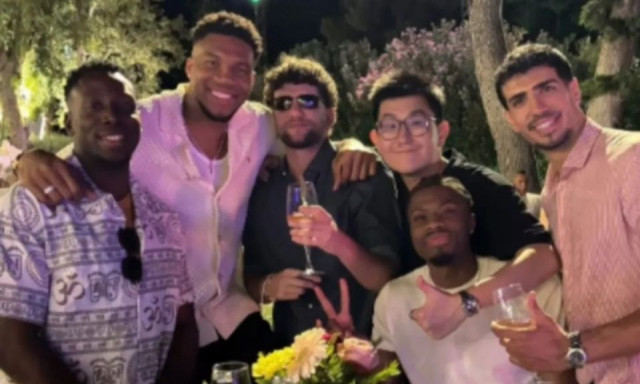 Άρης: Στην Ελλάδα με τους Αντετοκούνμπο ο Ρίτσαρντ Σιάο - Επισκέφθηκε το Αλεξάνδρειο