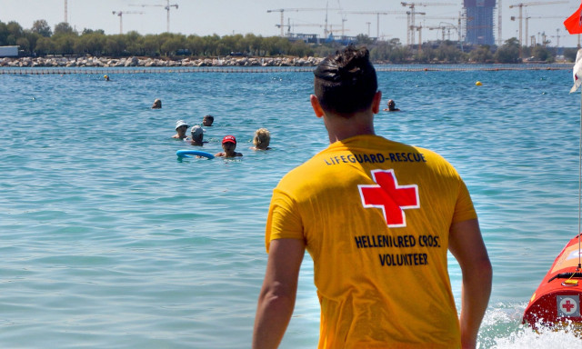 Θεσσαλονίκη: Άσκηση έρευνας και διάσωσης στον Θερμαϊκό Κόλπο από τον Ερυθρό Σταυρό