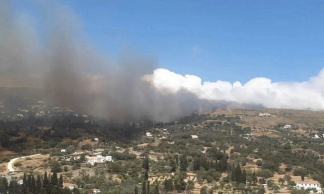 Φωτιά τώρα στην Πάτρα - Καίει σε αστικό ιστό
