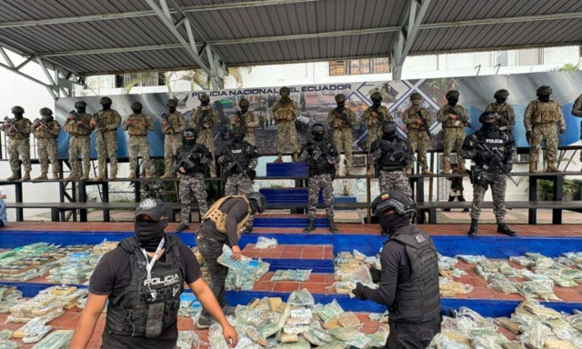 Ισημερινός: Οι αρχές κατέσχεσαν 3 τόνους ναρκωτικών της αλβανικής μαφίας