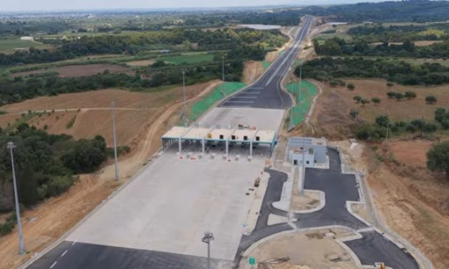 Νέος αυτοκινητοδρόμος Πατρών-Πύργου: Βίντεο από drone καταγράφει την πρόοδο