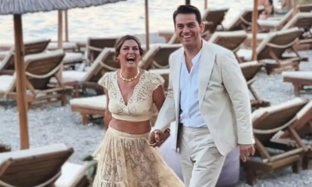 Χριστίνα Βραχάλη: Οι φωτογραφίες από τον γάμο της και το τρυφερό μήνυμα στον σύζυγό της