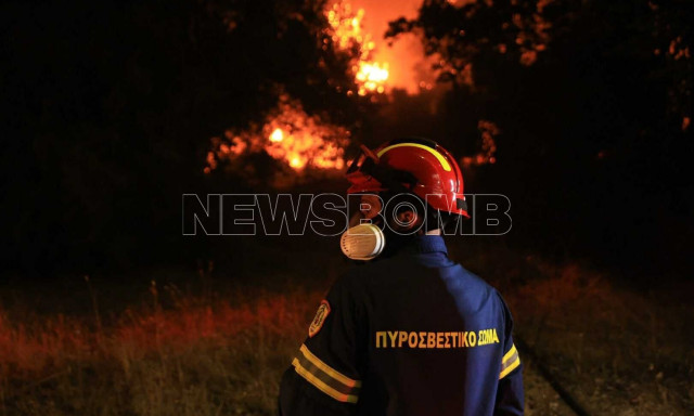 Φωτιά στον Ωρωπό: Με δείκτη επικινδυνότητας 5, μέσα σε 8 ώρες τέθηκε υπό έλεγχο