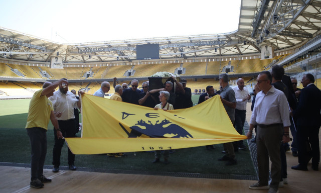 ΑΕΚ: Η Θύρα 40 της «OPAP Arena» παίρνει το όνομα του Δημήτρη Χατζηχρήστου