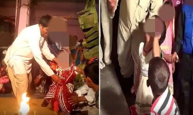 Παιδιά - νύφες: Οι ανατριχιαστικές εικόνες κοριτσιών που εξαναγκάζονται να παντρευτούν μεγαλύτερους