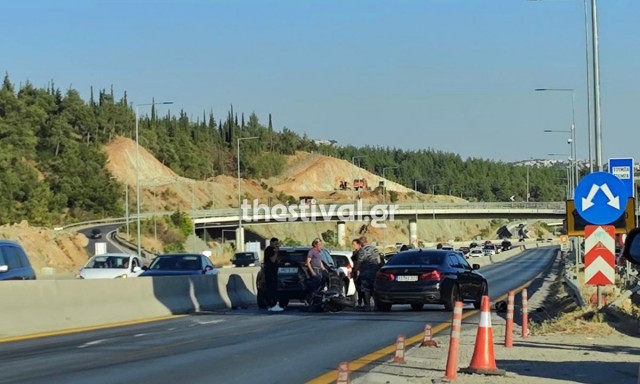 Τετραπλή καραμπόλα στη Θεσσαλονίκη - Καθυστερήσεις στον Περιφερειακό