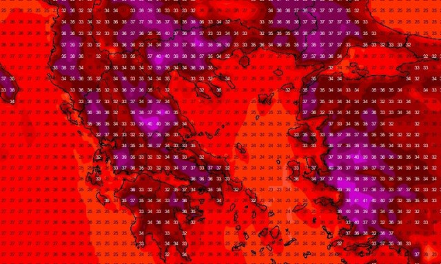 Καιρός: Πρώτα 43άρια και μετά σημαντική αστάθεια με ραγδαία πτώση θερμοκρασίας