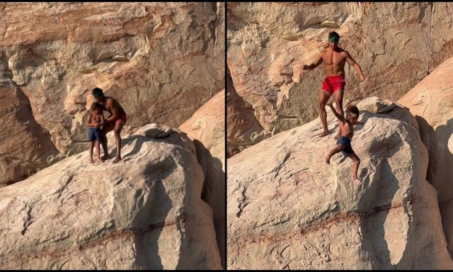 Αμερικανός YouTuber έριξε τον 7χρονο γιο του από βράχο για να τον κάνει να ξεπεράσει τον φόβο του