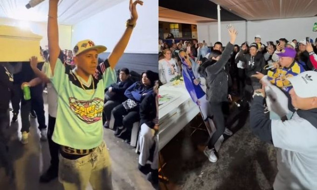 Περού: «Πενθούσα» χήρα κάνει twerking δίπλα στο ανοιχτό φέρετρο του συζύγου της