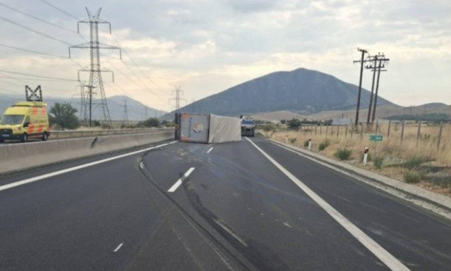 Εγνατία Οδός: Άνοιξε το τμήμα της στην Κοζάνη που είχε κλείσει από ανατροπή νταλίκας