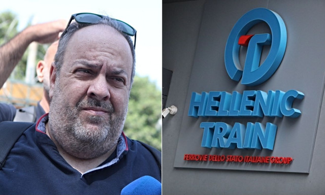 Ο Κώστας Γενιδούνιας επέστρεψε στη Hellenic Train: «Δεν μας φοβίζουν, παρά το κλίμα τρομοκρατίας»