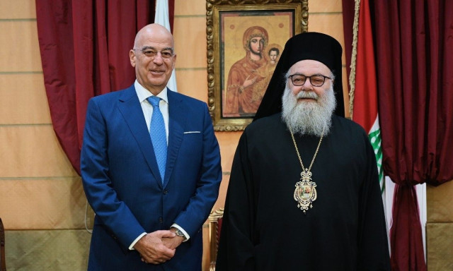 Δένδιας από τον Λίβανο: Κύριος στόχος της κυβέρνησης είναι η προστασία των Ελληνορθόδοξων πληθυσμών