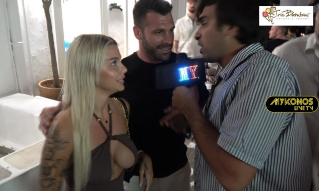 Στη Μύκονο η Cinderella μαζί με τον Στάθη Σχίζα - «Είμαι απλώς καλός φίλος»