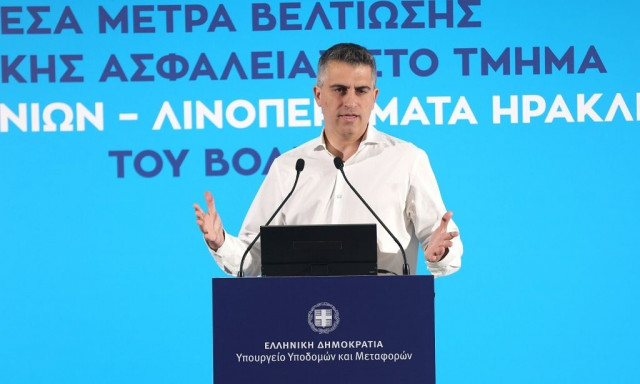 Δήμας από Χανιά: «Από σήμερα ξεκινά η υλοποίηση έργων οδικής ασφάλειας στον ΒΟΑΚ»