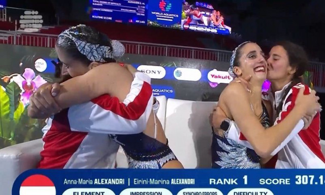 Παγκόσμιο Πρωτάθλημα Υγρού Στίβου: Στην κορυφή του κόσμου οι αδελφές Αλεξανδρή!